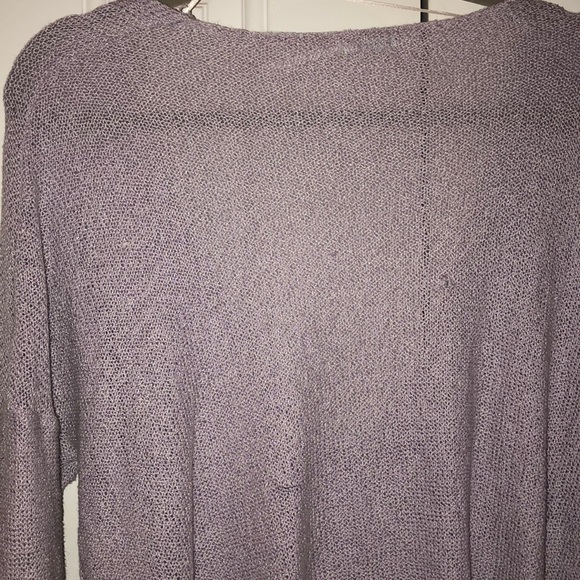Kimchi Blue Lavender Surplice Sweater - Picture 3 of 3